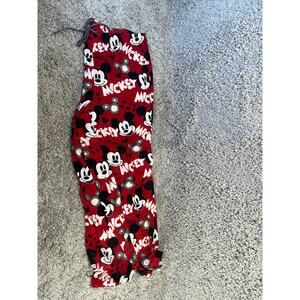 Disney Mickey Mouse Sleepwear Pajama Pants Size Large Cozy Lounge Womens